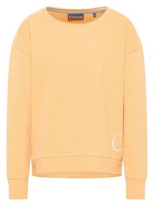 ELBSAND Bluza "Ritva" w kolorze pomarańczowym rozmiar: S. Pomarańczowe bluzy ELBSAND, s, bez wzorów, bez kaptura. Za 158,10 zł.