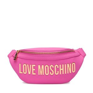 Nerka LOVE MOSCHINO. Czerwone nerki i saszetki LOVE MOSCHINO, bez wzorów. Za 859,99 zł.