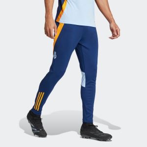 Spodnie piłkarskie ADIDAS Real Madryt sezon 24/25. Spodnie dresowe ADIDAS, s, bez wzorów, z dresówki. Za 309,99 zł.