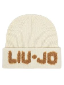 Liu Jo Czapka 2F5059 M0300 Écru. Czapki Liu Jo, bez wzorów, z wełny. Za 139,99 zł.