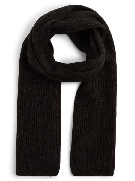 Comma casual identity Szalik Kobiety Wełna czarny, ONE SIZE. Czarne szaliki comma casual identity, bez wzorów, dziergany. Za 179,95 zł.