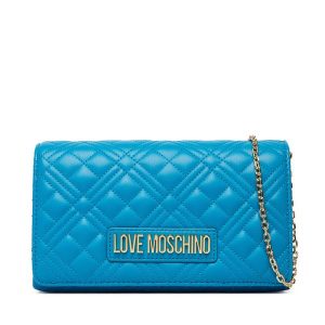 Torebka LOVE MOSCHINO. Niebieskie torebki klasyczne LOVE MOSCHINO, bez wzorów, bez dodatków. Za 609,99 zł.