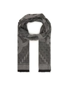 Guess Szal AM9567 POL03 Szary. Szare rękawiczki Guess, z aplikacjami. Za 189,99 zł.