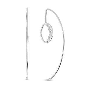 Violet Hamden Kolczyki Violet Hamden Luna Luminous - 925 sterling silver 1 ct Damski. Szare kolczyki Violet Hamden. Za 169,99 zł.