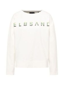 ELBSAND Bluza "Alvar" w kolorze białym rozmiar: XL. Białe bluzy ELBSAND, xl, bez wzorów, bez kaptura. Za 139,02 zł.