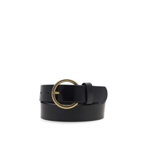 Pasek Damski Lasocki. Czarne paski Lasocki, bez wzorów. Za 99,99 zł.