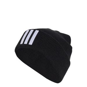 Czapka 3-Stripes. Białe czapki ADIDAS, bez wzorów, z dzianiny, klasyczne. Za 109,00 zł.