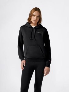 Champion Bluza w kolorze czarnym rozmiar: M. Czarne bluzy Champion, m, bez wzorów, z bawełny, z kapturem. Za 166,88 zł.