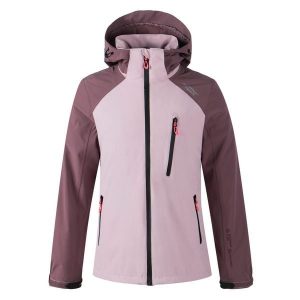 Kurtka przeciwdeszczowa damska Weather Report AWG Camelia W-PRO 15000. Czerwone kurtki Weather Report, bez wzorów, bez kaptura. Za 399,99 zł.