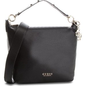 Torebka GUESS - HWVG70 97020 BLA. Czarne shopper bag marki Guess, ze skóry ekologicznej. W wyprzedaży za 439,00 zł.
