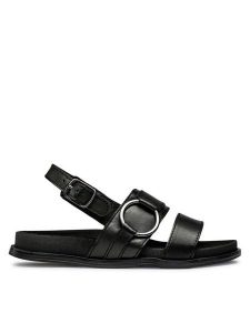 Lasocki Sandały ARC-IGA-05 Czarny. Czarne sandały Lasocki, bez wzorów, ze skóry, bez obcasa, na płaskiej podeszwie, bez zapięcia. Za 179,99 zł.