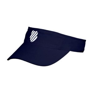 Czapka damska K-Swiss visor. Białe czapki K-SWISS, bez wzorów, z materiału, eleganckie. Za 96,00 zł.