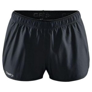 Szorty damskie Craft Adv Essence 2" Stretch. Czarne szorty 4M, bez wzorów, sportowe. Za 184,30 zł.