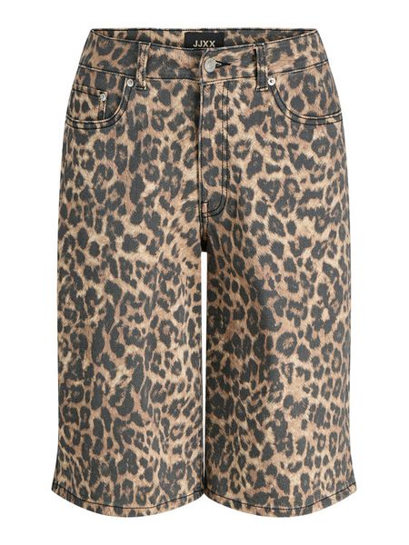 JJXX Bermudy Sarah 12283781 Brązowy Baggy Fit. Brązowe szorty JJXX, bez wzorów, z bawełny. Za 199,99 zł.