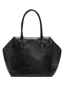Liebeskind Berlin Skórzany shopper bag w kolorze czarnym - 47 x 28 x 18 cm rozmiar: onesize. Czarne shopper bag Liebeskind Berlin, bez wzorów, z materiału, na ramię, bez dodatków. Za 525,86 zł.