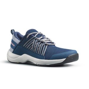 Buty turystyczne damskie Quechua NH500 Fresh. Niebieskie buty trekkingowe QUECHUA, bez zapięcia. W wyprzedaży za 119,99 zł.