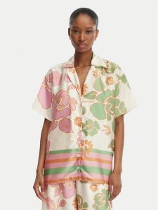 Maaji Koszula Noise PT3011CLS001 Kolorowy Relaxed Fit. Koszule Maaji, l, bez wzorów, z syntetyku, bez kołnierzyka, bez ramiączek. Za 399,99 zł.