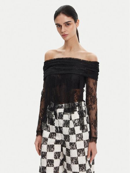 PINKO Body 105010 A2EM Czarny Regular Fit. Czarne body i gorsety Pinko, bez wzorów, z syntetyku. Za 629,99 zł.