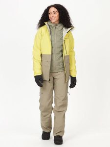 Marmot Kurtka narciarska "Refuge Pro" w kolorze żółtym rozmiar: S. Żółte kurtki sportowe Marmot, s, bez wzorów, z gore-texu, bez kaptura, narciarskie, gore-tex. Za 571,03 zł.