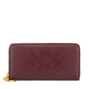 Portfel Juicy Couture. Czerwone portfele Juicy Couture, bez wzorów. Za 159,99 zł.