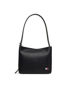 Tommy Jeans Torebka Tjw Cool Hobo Bag AW0AW17871 Czarny. Czarne torebki klasyczne Tommy Jeans, bez wzorów, z jeansu, bez dodatków. Za 439,99 zł.
