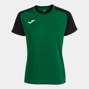 Koszulka do piłki nożnej damska Joma Academy IV. Czarne bluzki JOMA, xl, bez wzorów, z poliesteru, sportowe, bez kołnierzyka, bez ramiączek. Za 88,45 zł.