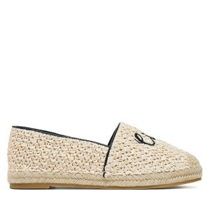 Espadryle DeeZee. Brązowe espadryle DeeZee, bez wzorów, bez obcasa. Za 119,99 zł.