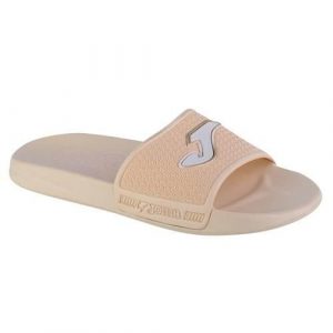 Klapki damskie Joma Island 2325. Brązowe klapki JOMA, bez wzorów, z materiału, bez obcasa. Za 49,99 zł.