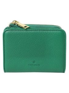 TATUUM Portfel w kolorze zielonym - 11 x 8 cm rozmiar: onesize. Zielone portfele Tatuum, bez wzorów, z materiału. Za 126,15 zł.
