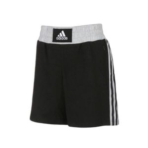 Krótkie spodenki do boksu treningowego adidas. Czarne szorty ADIDAS, bez wzorów, sportowe. Za 219,00 zł.