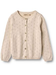 Wheat Kardigan "Maia" w kolorze kremowym rozmiar: 110. Brązowe kardigany Wheat, z bawełny. Za 91,77 zł.