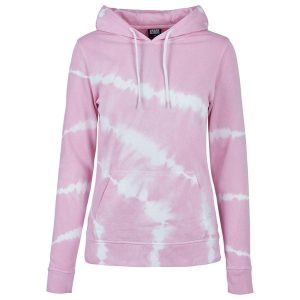Bluza damska Urban Classics tie dye. Czerwone bluzy Urban Classics, na lato, bez wzorów, bez kaptura. Za 244,50 zł.