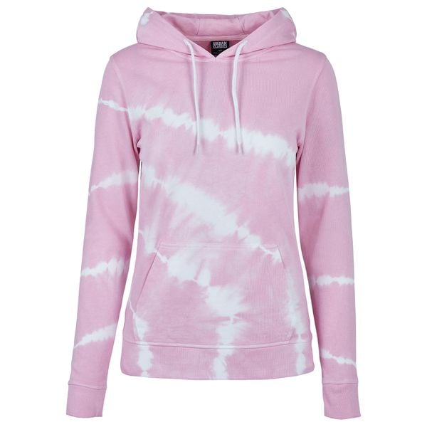 Bluza damska Urban Classics tie dye. Czerwone bluzy Urban Classics, na lato, bez wzorów, bez kaptura. Za 244,50 zł.