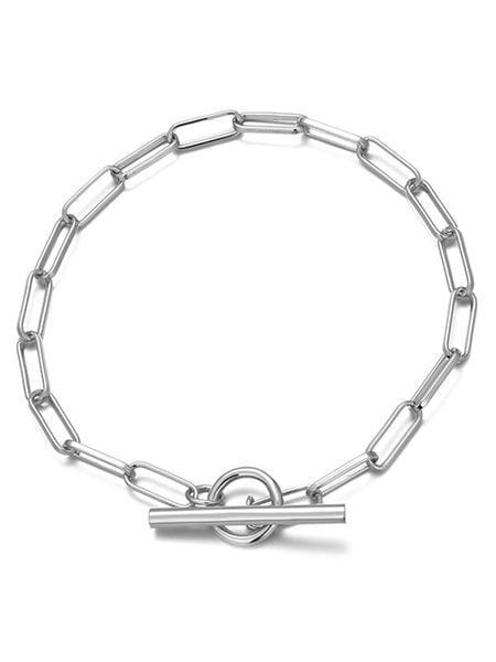 Eclat d'Argent Srebrna bransoletka rozmiar: onesize. Szare bransoletki Eclat d'Argent, srebrne. Za 184,46 zł.