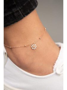 Heliophilia Srebrna bransoletka z zawieszką na kostkę rozmiar: onesize. Szare bransoletki Heliophilia, srebrne. Za 56,99 zł.