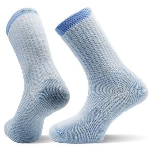 Skarpety sportowe z wełny Merino Teko ecoHIKE Medium Full Cushion 3.0. Niebieskie skarpetki TEKO, bez wzorów, z wełny. Za 79,00 zł.