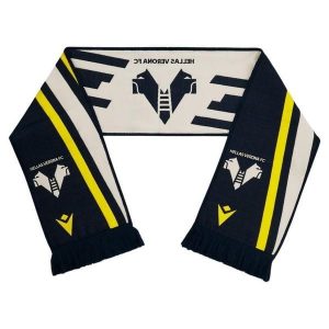 Szalik Hellas Vérone 2022/23. Niebieskie szaliki MACRON, bez wzorów. Za 165,50 zł.