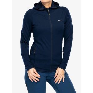 Bluza damska Craghoppers NosiLife Afia Hooded Jacket. Niebieskie kurtki Craghoppers, s, bez wzorów, bez kaptura. Za 329,99 zł.