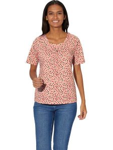 WITT WEIDEN Koszulka ze wzorem rozmiar: 42. Bluzki WITT WEIDEN, bez wzorów, bez kołnierzyka, bez ramiączek. Za 34,99 zł.