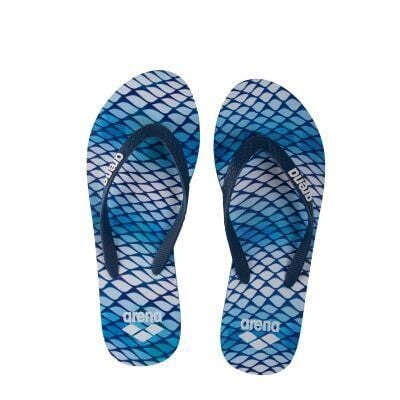 Klapki japonki basenowe plażowe klasyczne Arena Beach Tong. Białe klapki Arena, bez wzorów, bez obcasa. Za 80,39 zł.