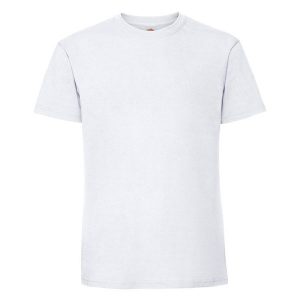 Koszulka Unisex Dla Dorosłych Iconic 190. Białe bluzki FRUIT OF THE LOOM, xl, bez wzorów, sportowe, bez kołnierzyka, bez ramiączek. Za 48,99 zł.