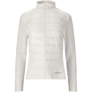 Damska kurtka hybrydowa Endurance Reitta. Białe kurtki ENDURANCE, bez wzorów, bez kaptura. Za 389,00 zł.
