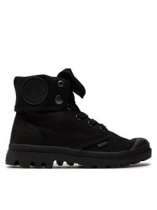 Palladium Trapery Baggy 92353060M Czarny. Czarne buty zimowe Palladium, z materiału, bez obcasa, bez zapięcia. Za 259,99 zł.