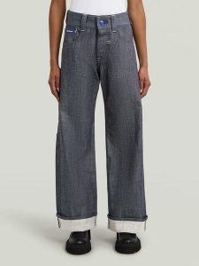 G-Star Dżinsy - Loose fit - w kolorze antracytowym rozmiar: W30/L30. Czarne jeansy G-Star, z aplikacjami, z bawełny, z podwyższonym stanem. Za 462,29 zł.