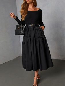 Milan Kiss Sukienka w kolorze czarnym rozmiar: M. Czarne sukienki Milan Kiss, m, bez wzorów, ze skóry, bez kołnierzyka, bez ramiączek, maxi. Za 247,69 zł.