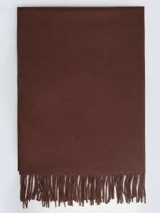 BIG STAR Szal w kolorze brązowym - 210 x 74 cm rozmiar: onesize. Brązowe szaliki Big Star, bez wzorów, z materiału. Za 64,99 zł.