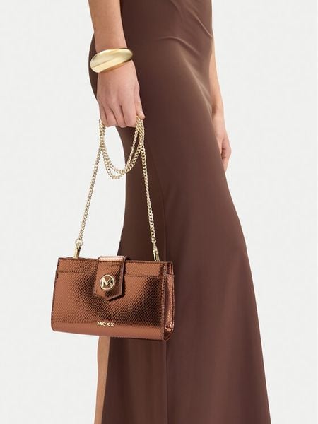 MEXX Torebka CEO-MEXX-S-002-09 Brązowy. Brązowe torebki klasyczne Mexx, bez wzorów, z materiału, bez dodatków. Za 169,99 zł.