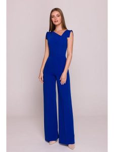 Stylove Kombinezon w kolorze niebieskim rozmiar: S. Niebieskie kombinezony Stylove, s, bez wzorów, bez kołnierzyka, bez ramiączek. Za 252,95 zł.