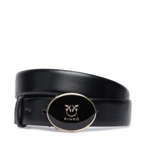 Pasek Damski PINKO. Czarne paski Pinko, bez wzorów. Za 389,99 zł.