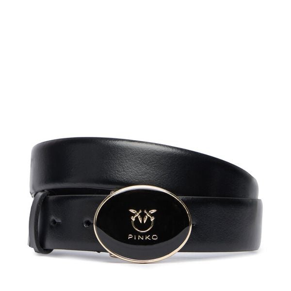 Pasek Damski PINKO. Czarne paski Pinko, bez wzorów. Za 389,99 zł.